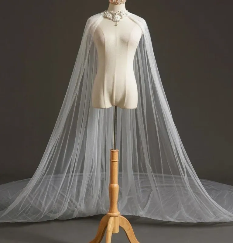 Etsy Diamond White Cape