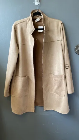 Faux Suede Jacket