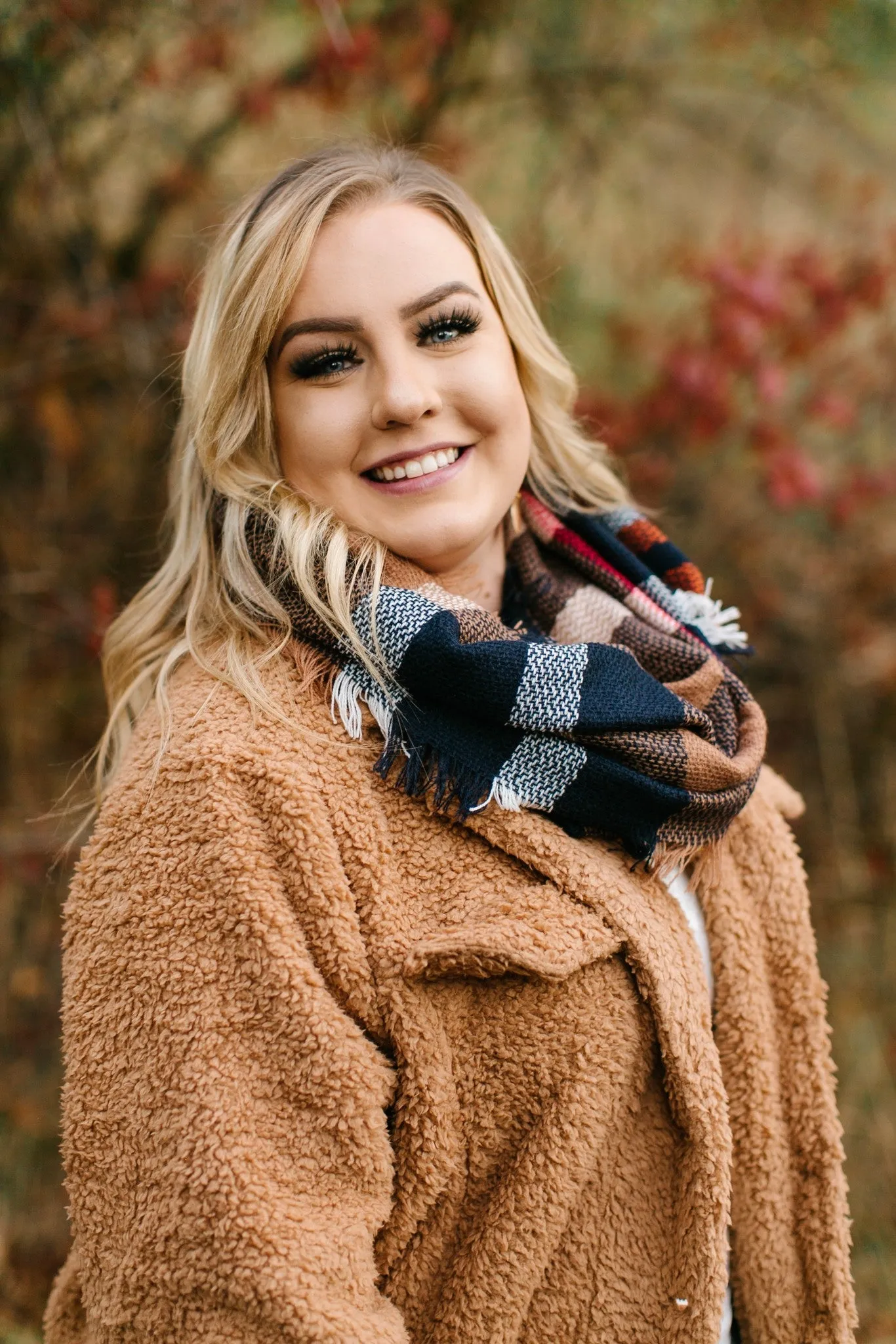 Foxy Sherpa Jacket In Camel