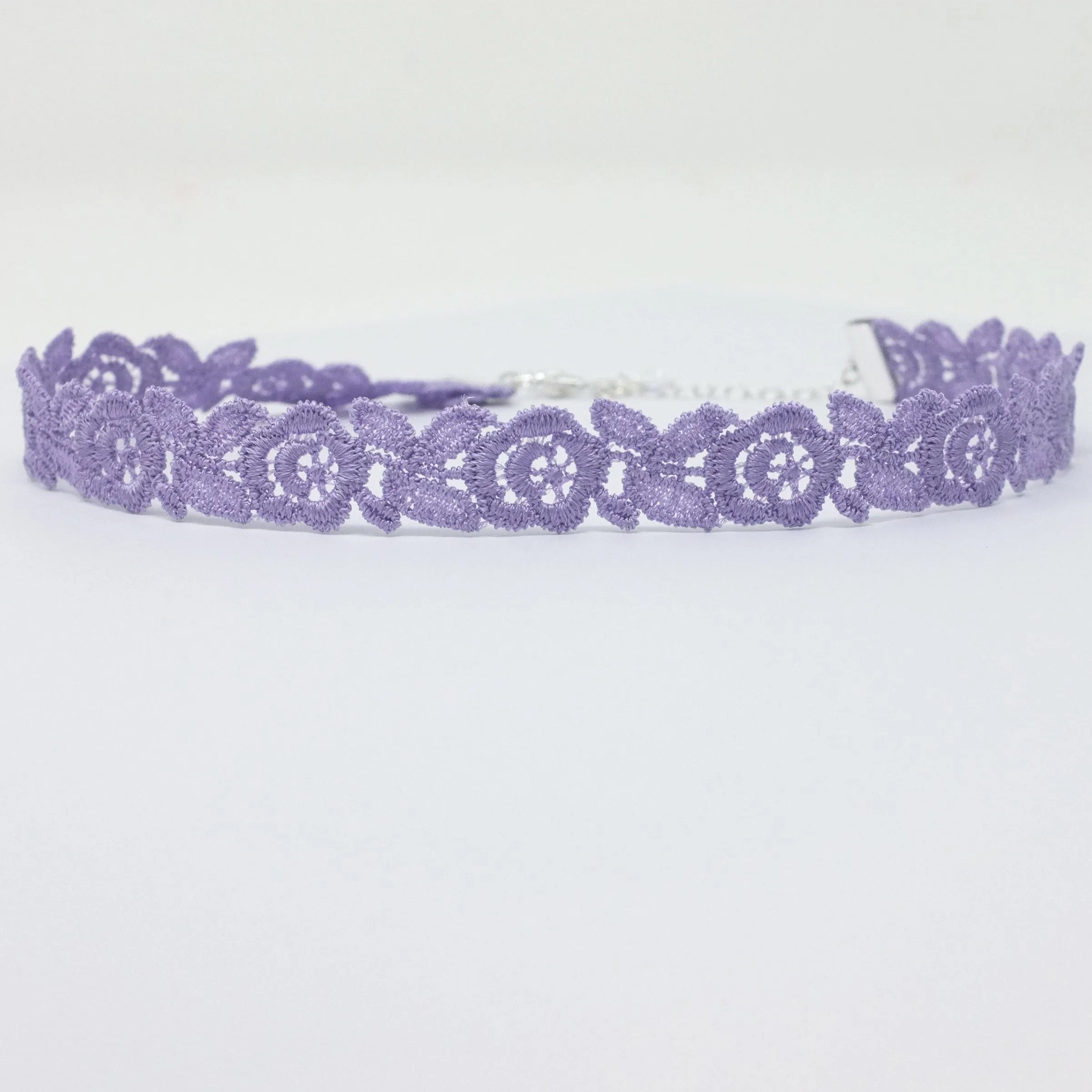 Freya Lavender Rose Choker