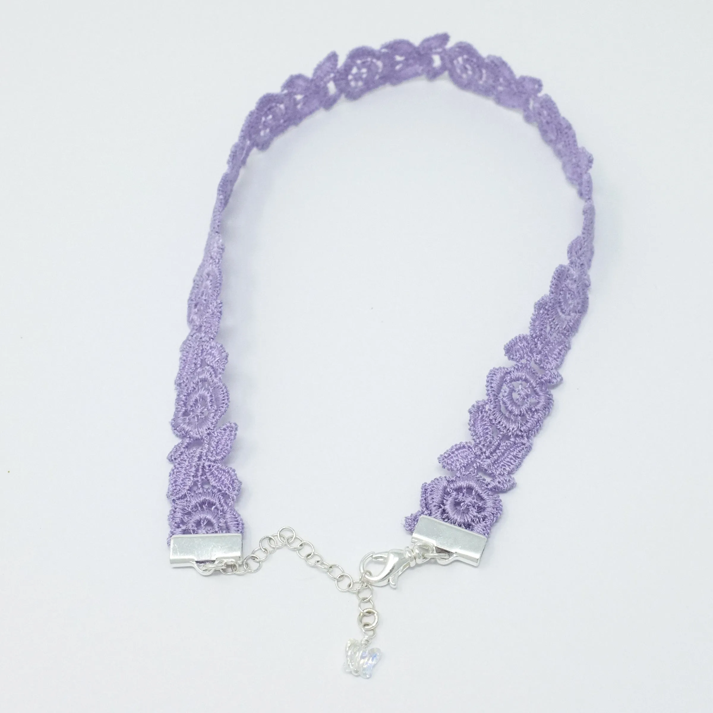 Freya Lavender Rose Choker