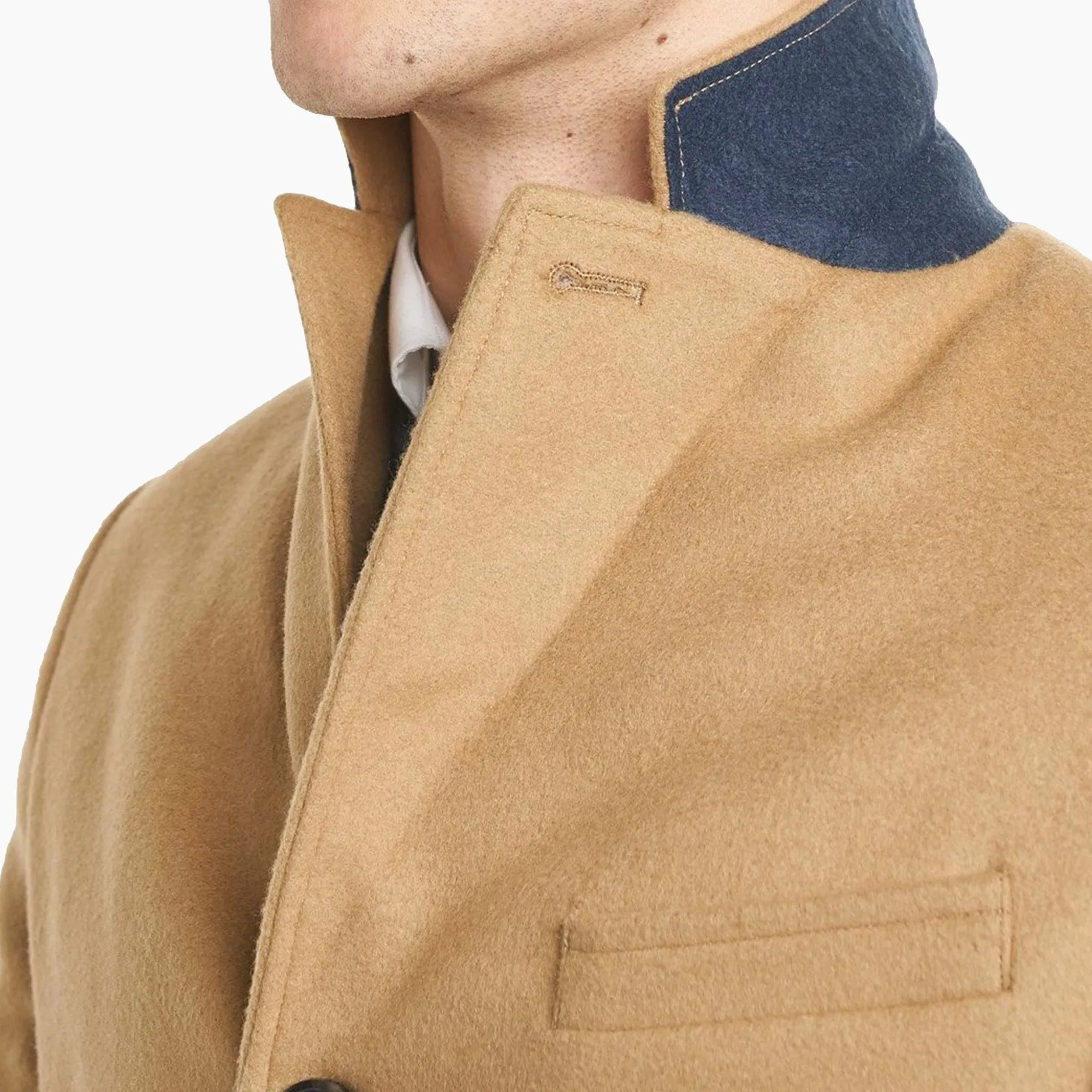 Fulton Wool Cashmere Topcoat - Camel