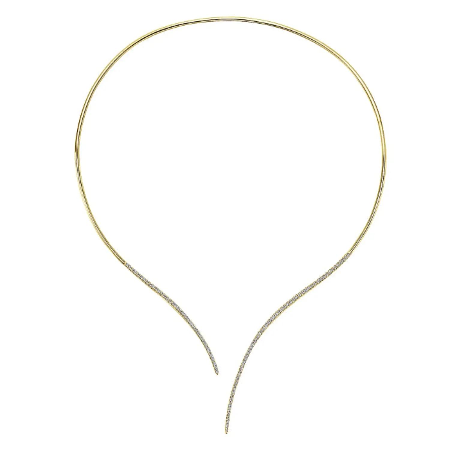 Gabriel & Co. "Cascade" Diamond Choker Necklace
