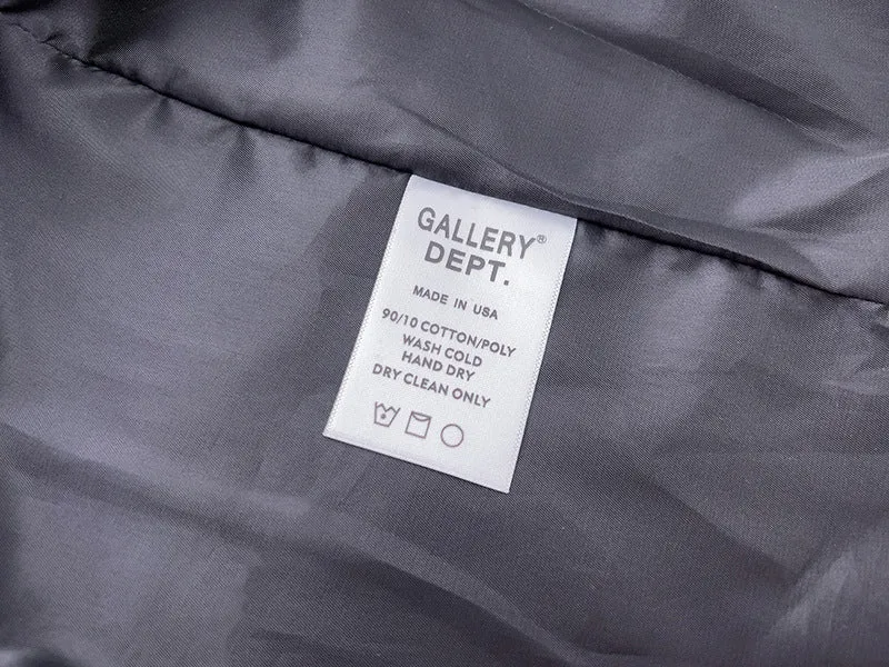 GALLERY DEPT letter print camouflage coach Jacket