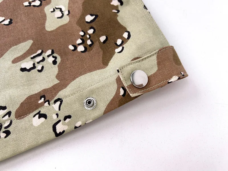 GALLERY DEPT letter print camouflage coach Jacket
