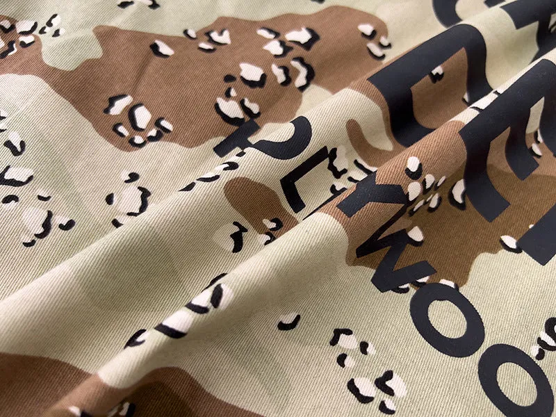 GALLERY DEPT letter print camouflage coach Jacket