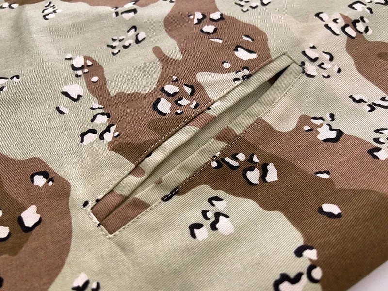 GALLERY DEPT letter print camouflage coach Jacket