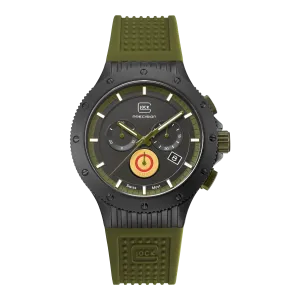 Glock Men's Military Titanium Chronograph Quartz Watch Army Green/Black GW-27-1-24 Limited Edition