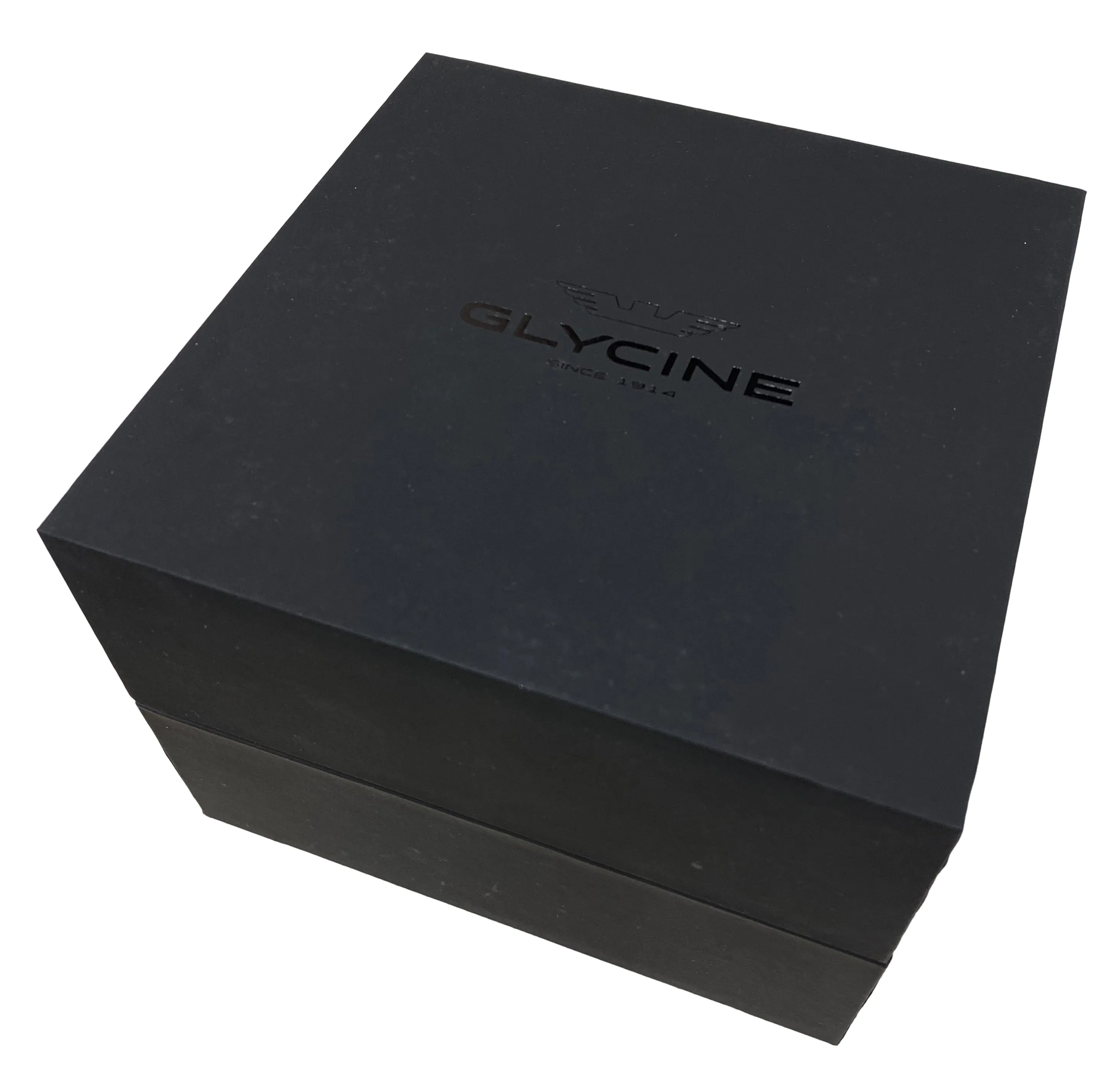 Glycine Combat Sub 3908 Black Dial Mens Watch Box & Papers