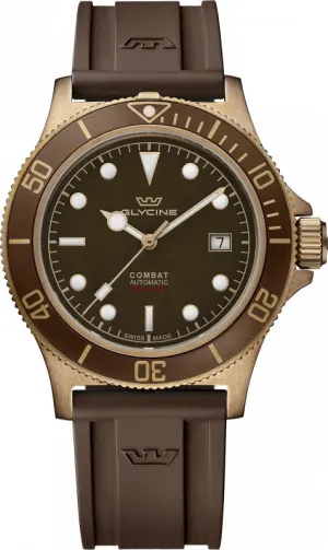 Glycine Watch Combat Sub Sport 42 Bronze