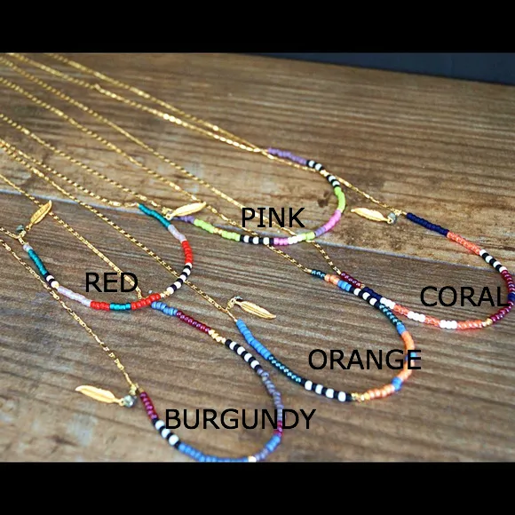 GOLD BEADED PYRITE NECKLACES
