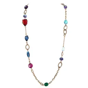GOLD MULTI NECKLACE  #SC30631_GLD-MLT (MD13)
