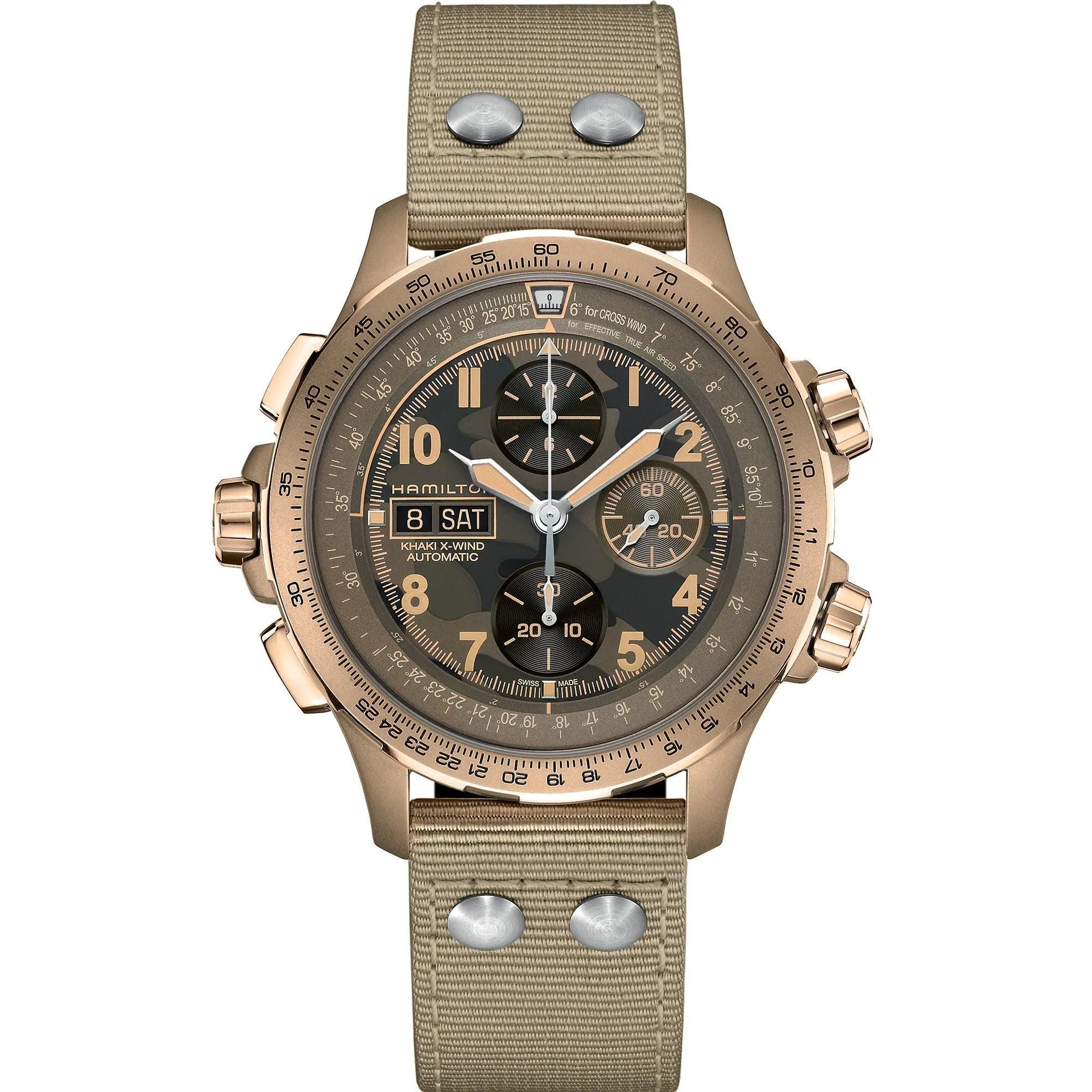 Hamilton Khaki Aviation X-Wind Automatic Chrono Men's Watch H77916920