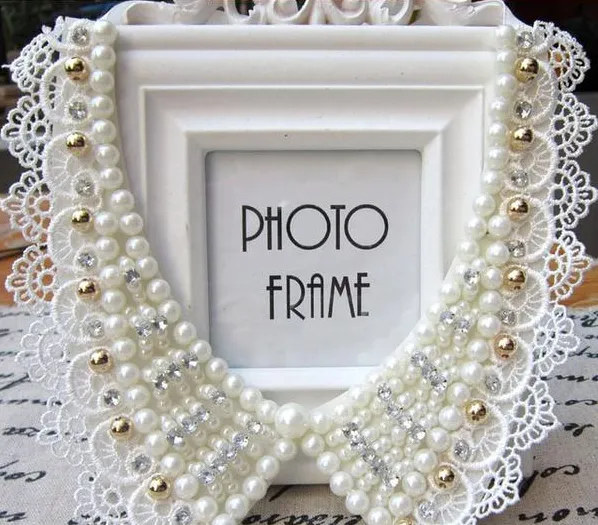 Handmade Jewelry Vintage Crystal Collar