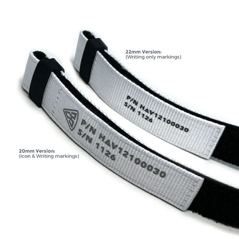 Haveston  IVA Series Beta White Watch Strap