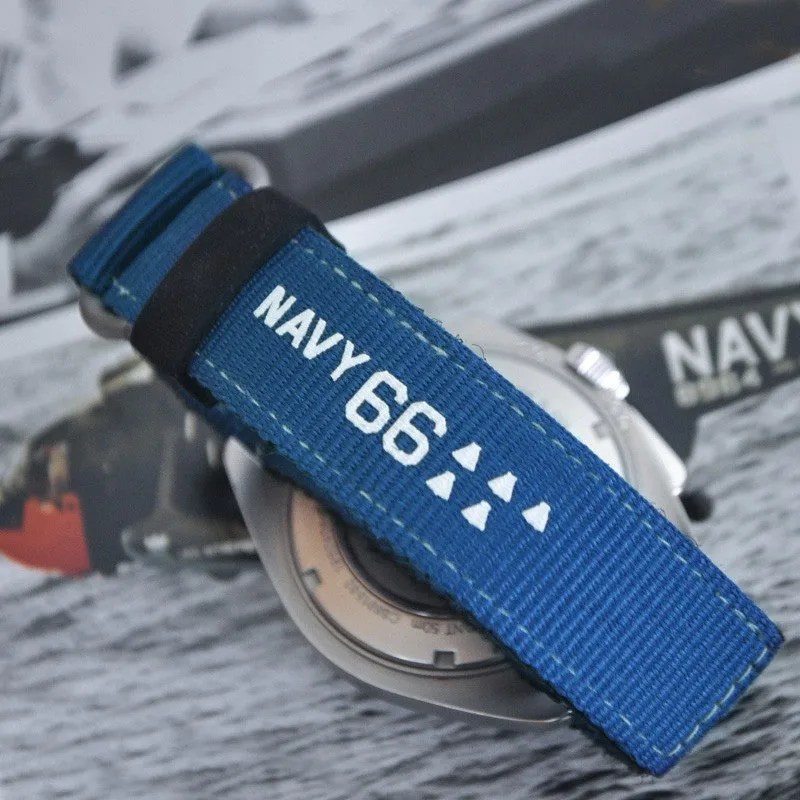 Haveston  IVA Series NAVY-66 Watch Strap
