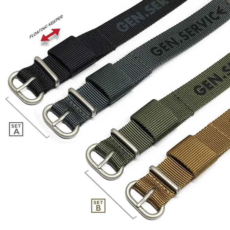 Haveston  Service Series General Service Watch Straps Sets of 2