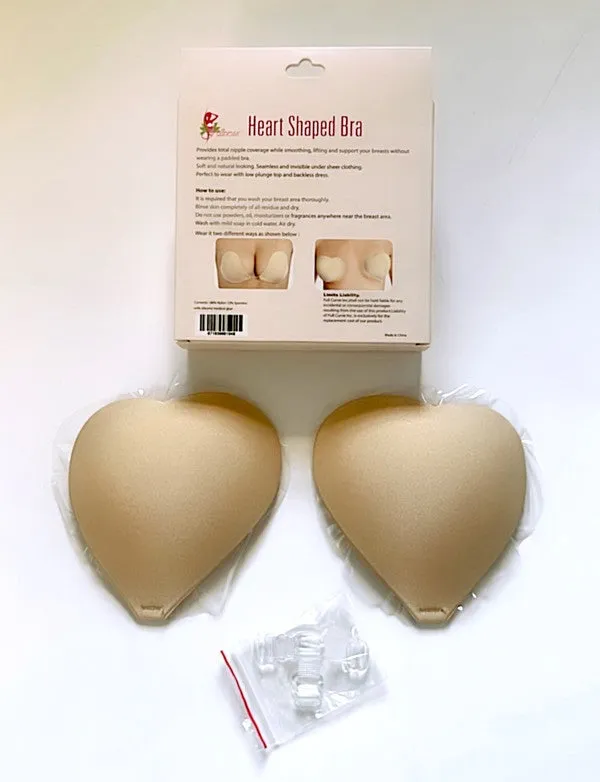 Heart Shaped Adhesive Bra Sticky Bra 3028