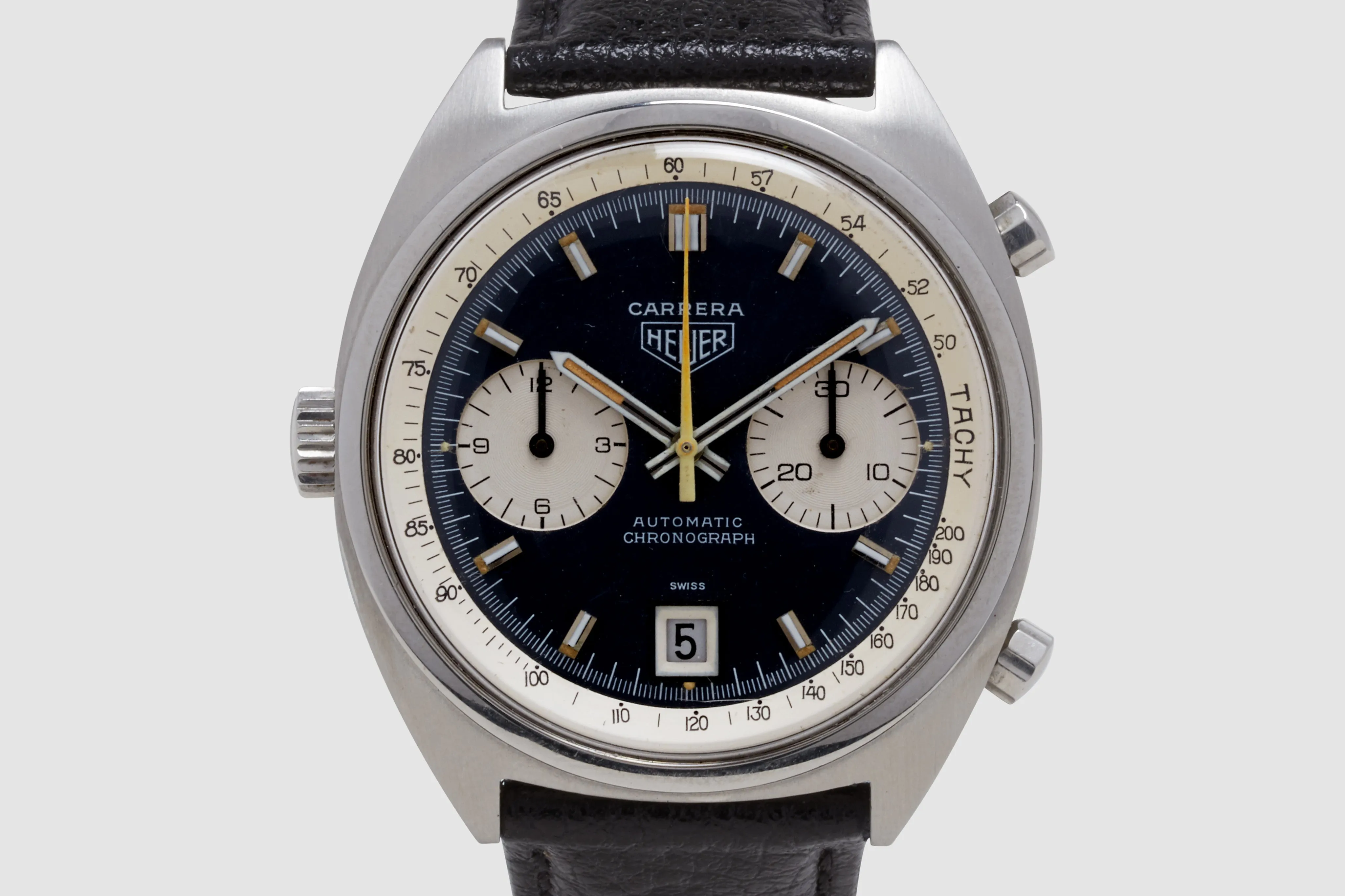 Heuer Carrera with Original N.A.A.F.I Papers