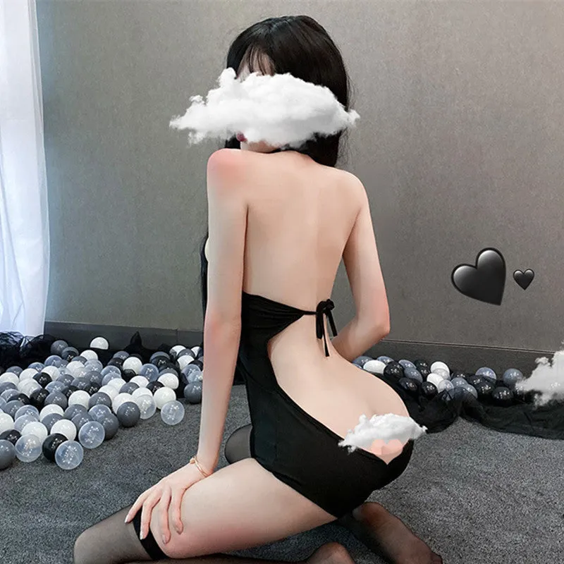 Hollow Backless Lingerie EV4073