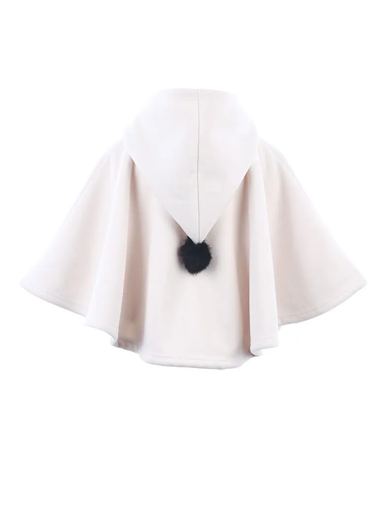 Hooded Owl Cape Ivory