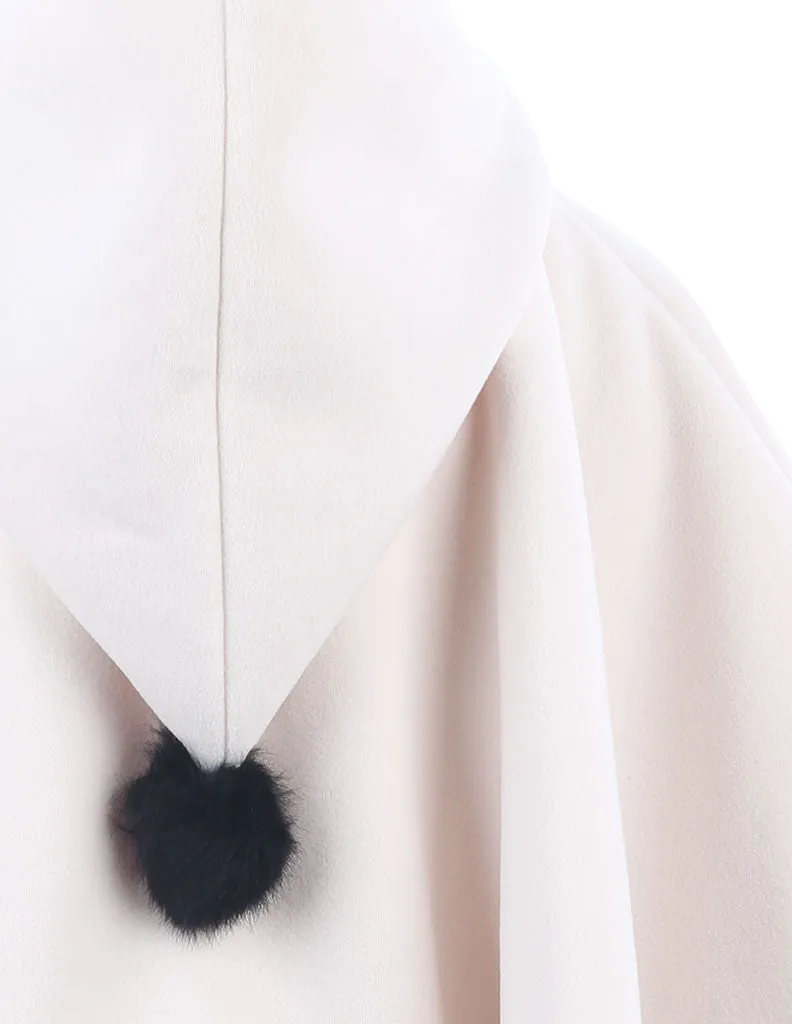 Hooded Owl Cape Ivory