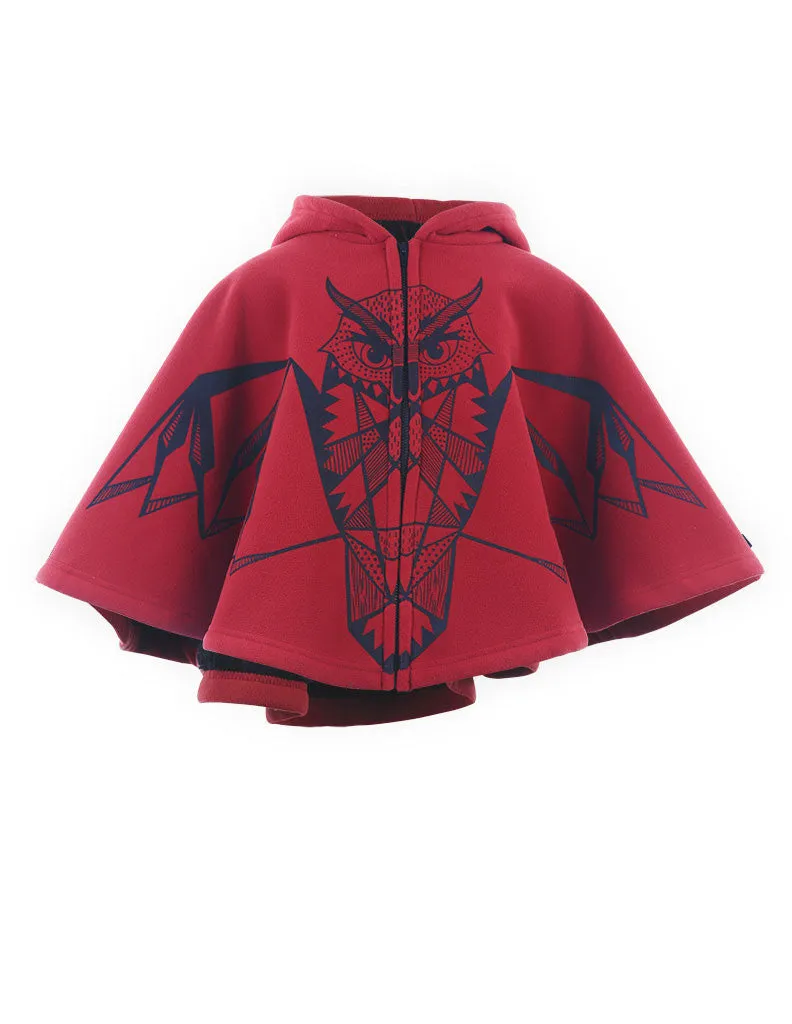 Hooded Owl Cape Ivory