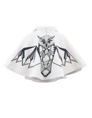 Hooded Owl Cape Ivory