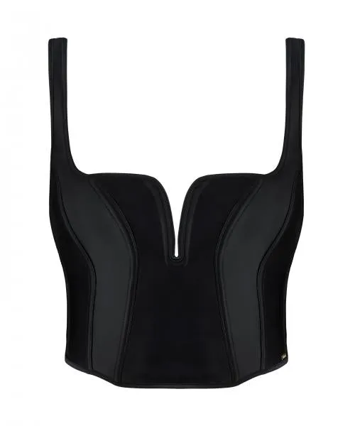 Iconic Allure Bustier - Noir -