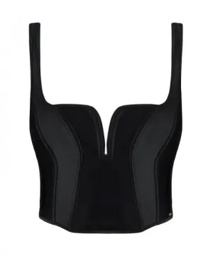Iconic Allure Bustier - Noir -
