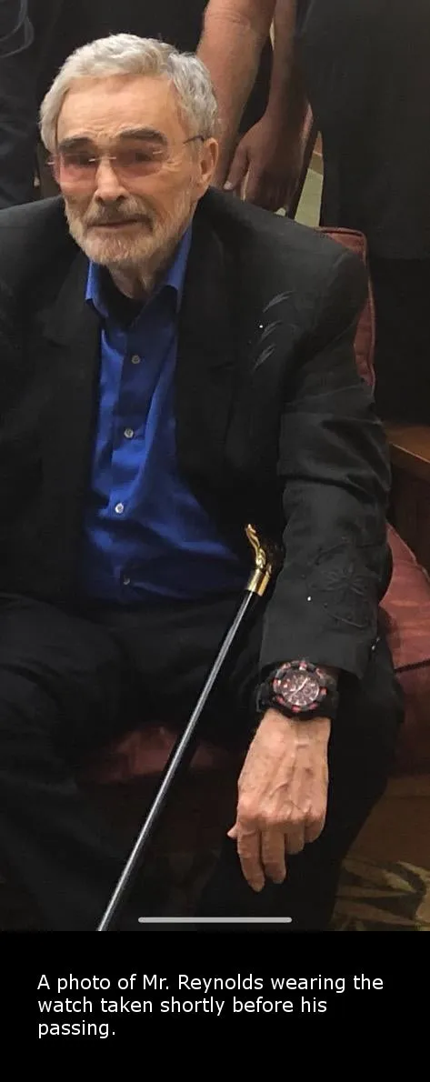 Invicta Bolt Mens Extra Large Chronograph Watch - Owned & Worn By Burt Reynolds