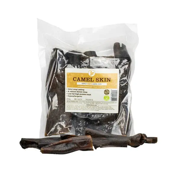 JR Pet Products Camel Skin Slices Dog Treats 250g