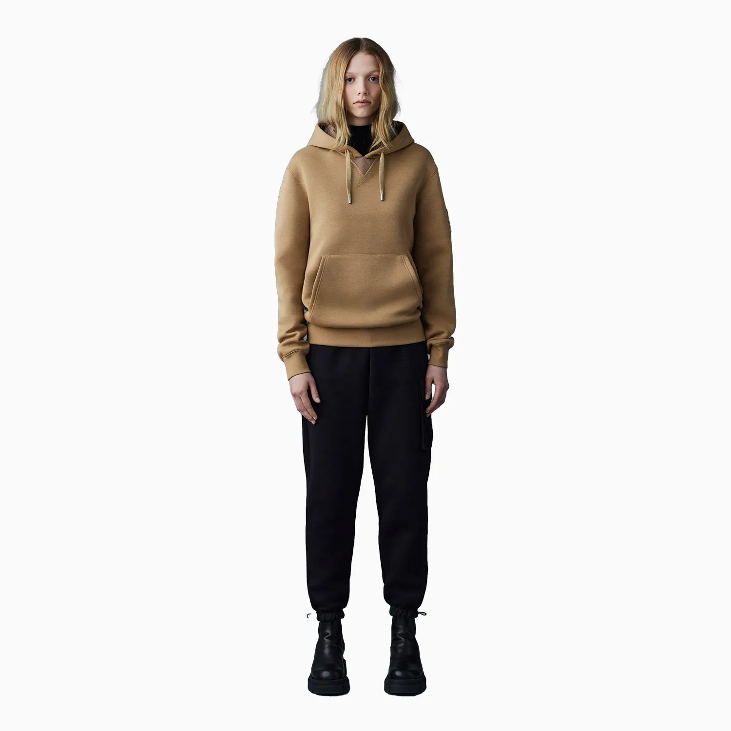 KRYS Pull Over Hoodie With Velvet Embroidery