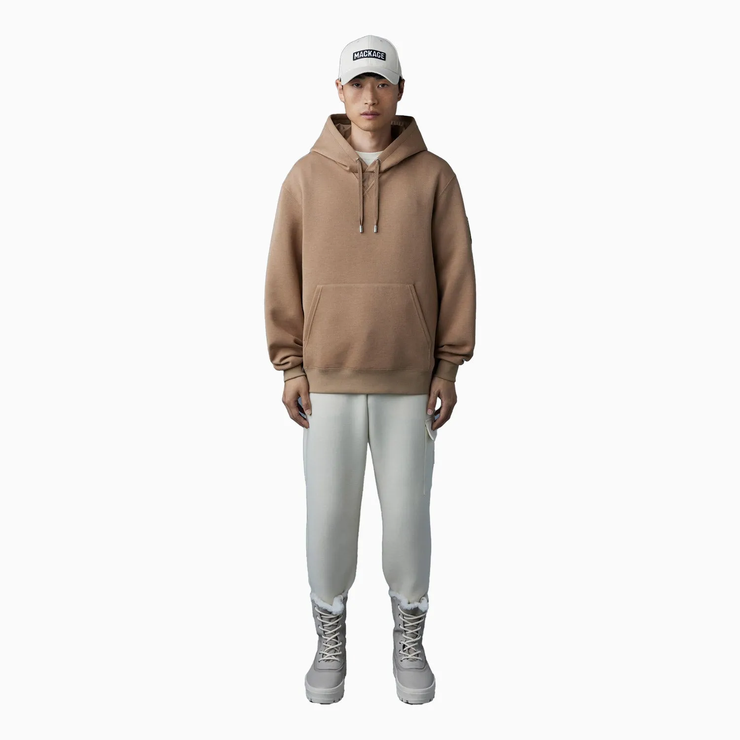 KRYS Pull Over Hoodie With Velvet Embroidery