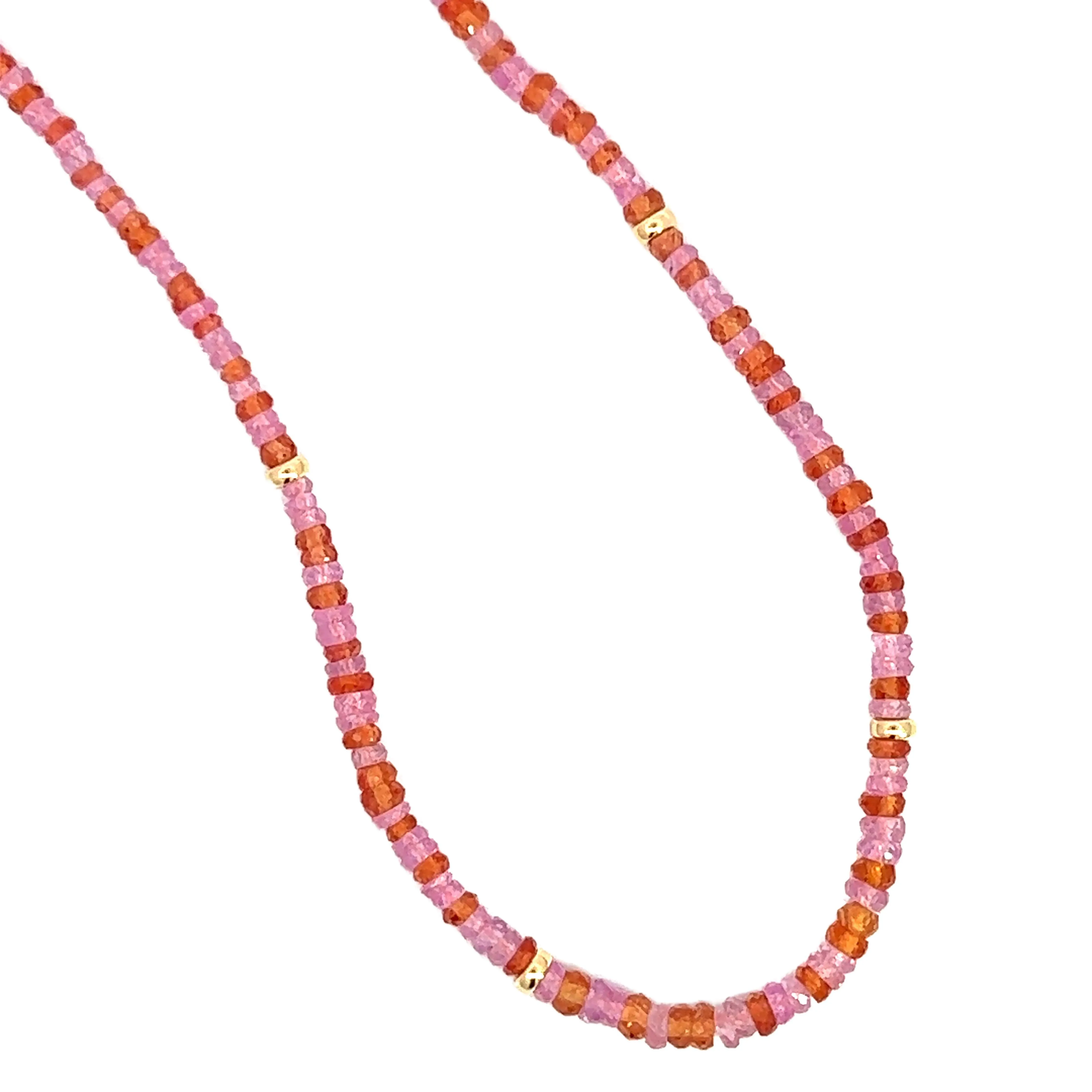 Lauren K Beaded Sapphire Necklace
