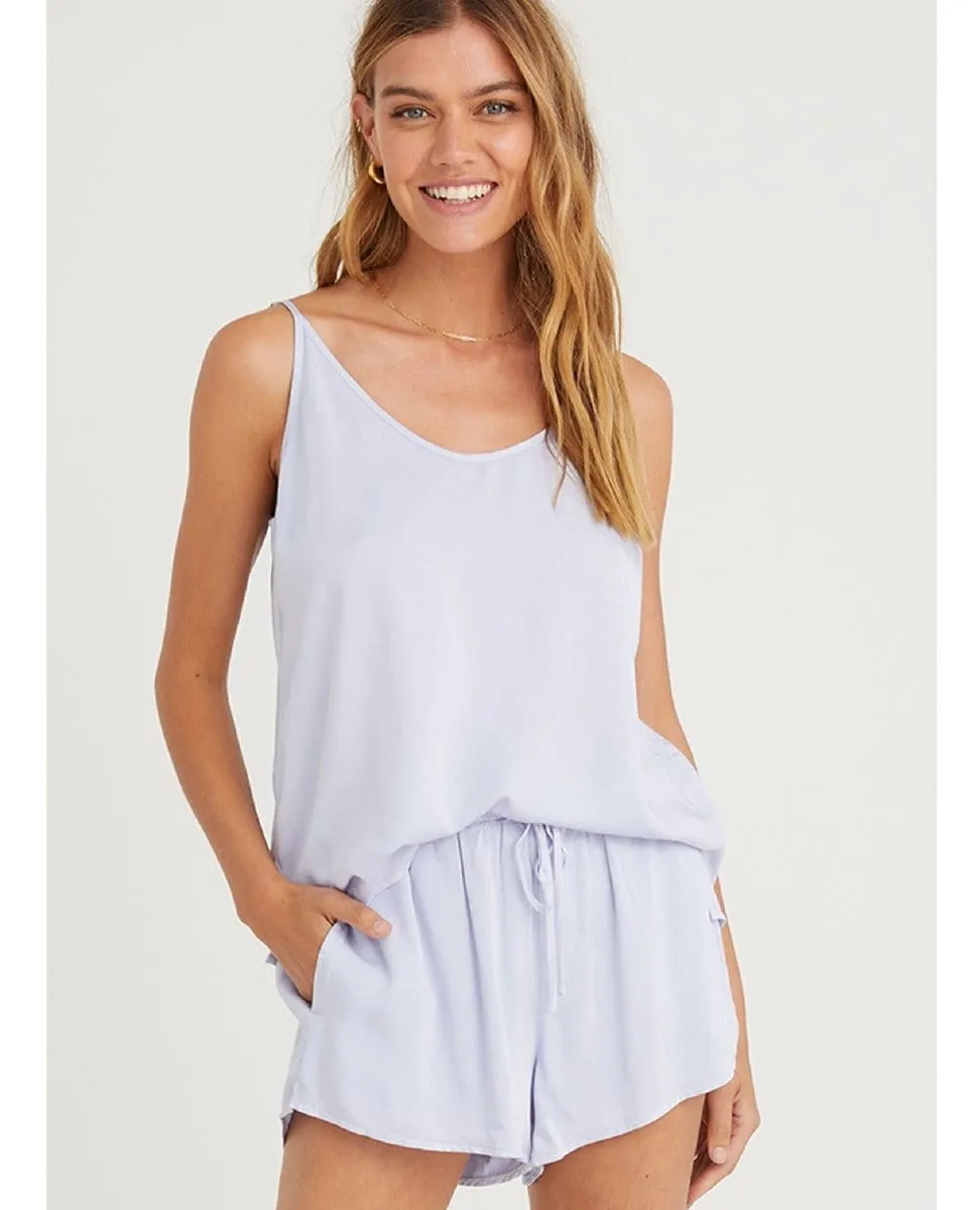 Lavender Frost Silk Camisole