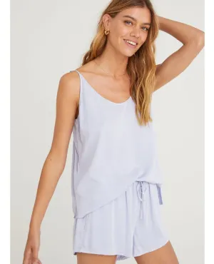 Lavender Frost Silk Camisole