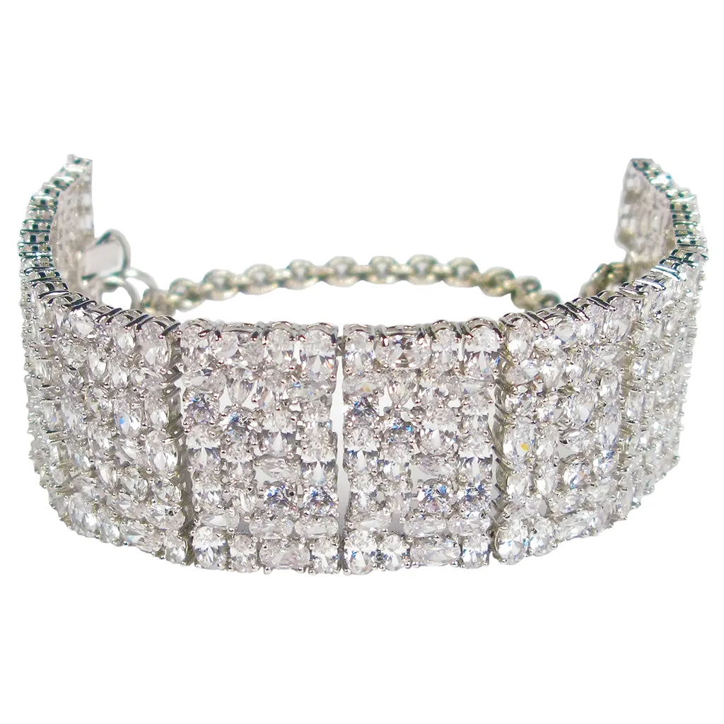 Le Grande Geometric Deco 28.8 Carat Choker