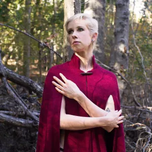 Lined Wool Cape