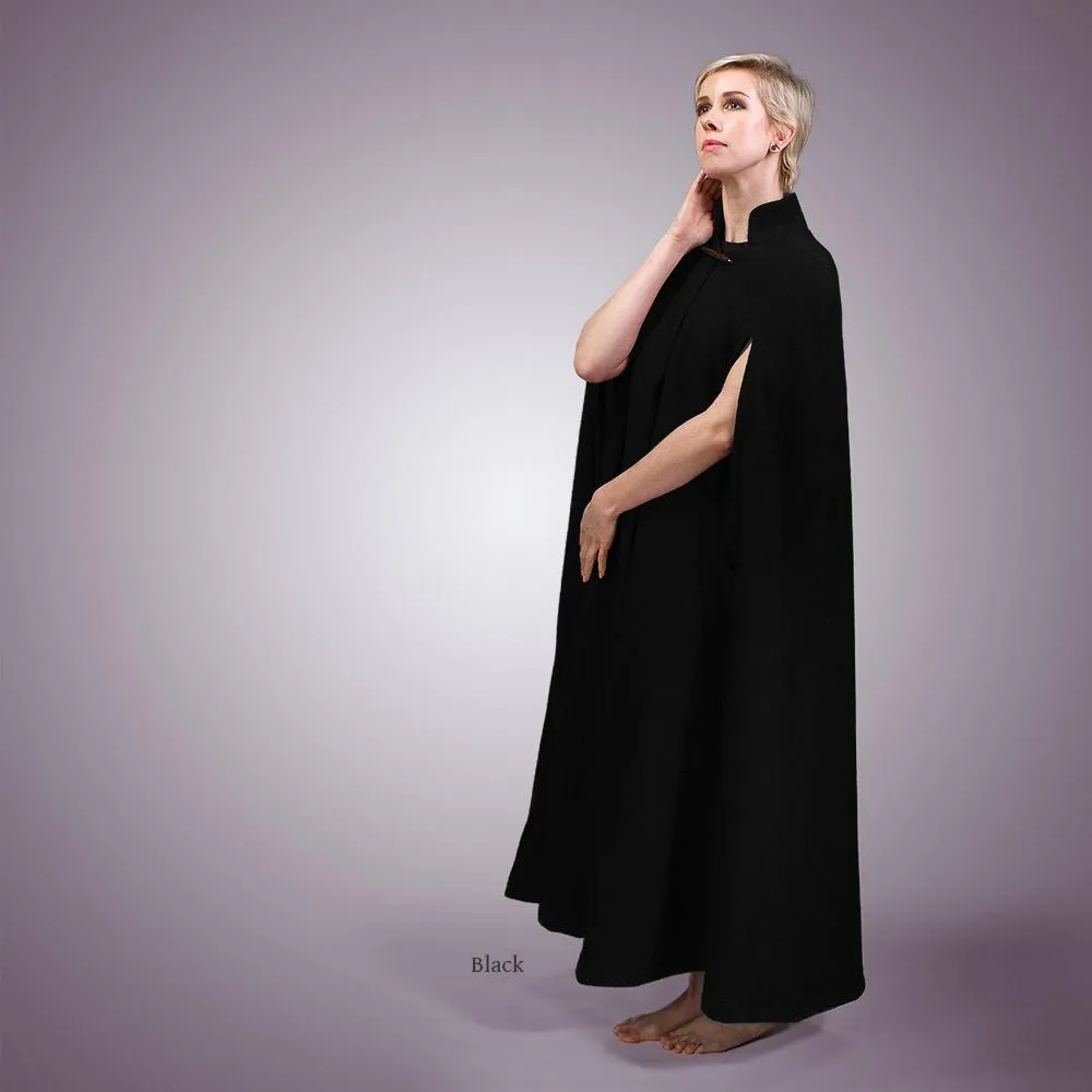 Lined Wool Cape