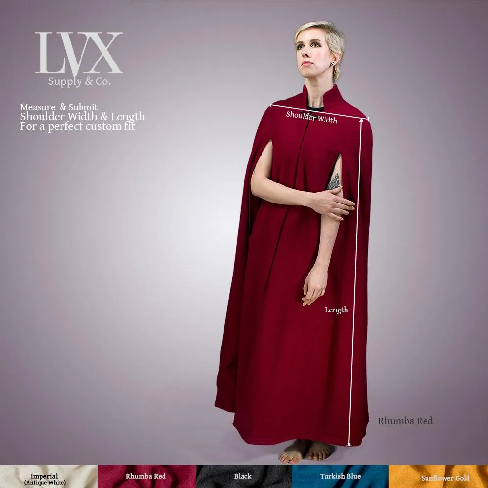 Lined Wool Cape