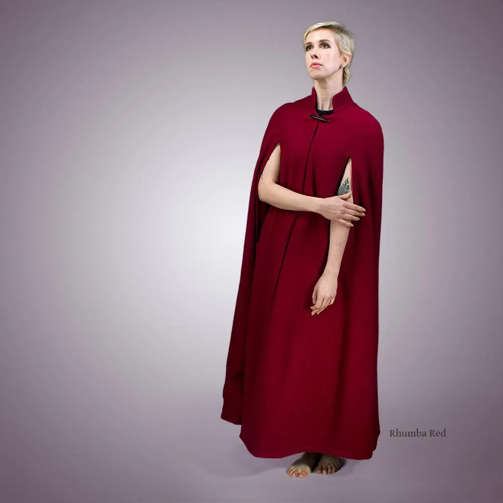 Lined Wool Cape