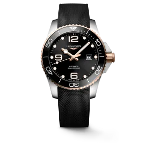 Longines HydroConquest 43mm Rose Gold-Black Men's Watch L37823589