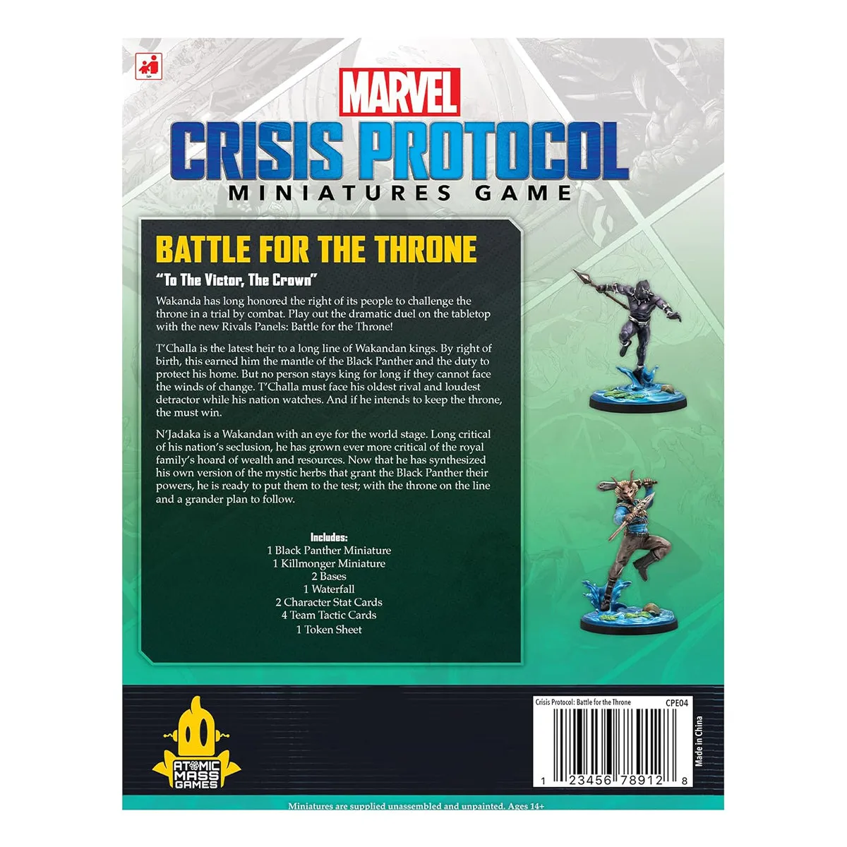 Marvel Crisis Protocol Miniatures Rival Panels: Battle for the Throne
