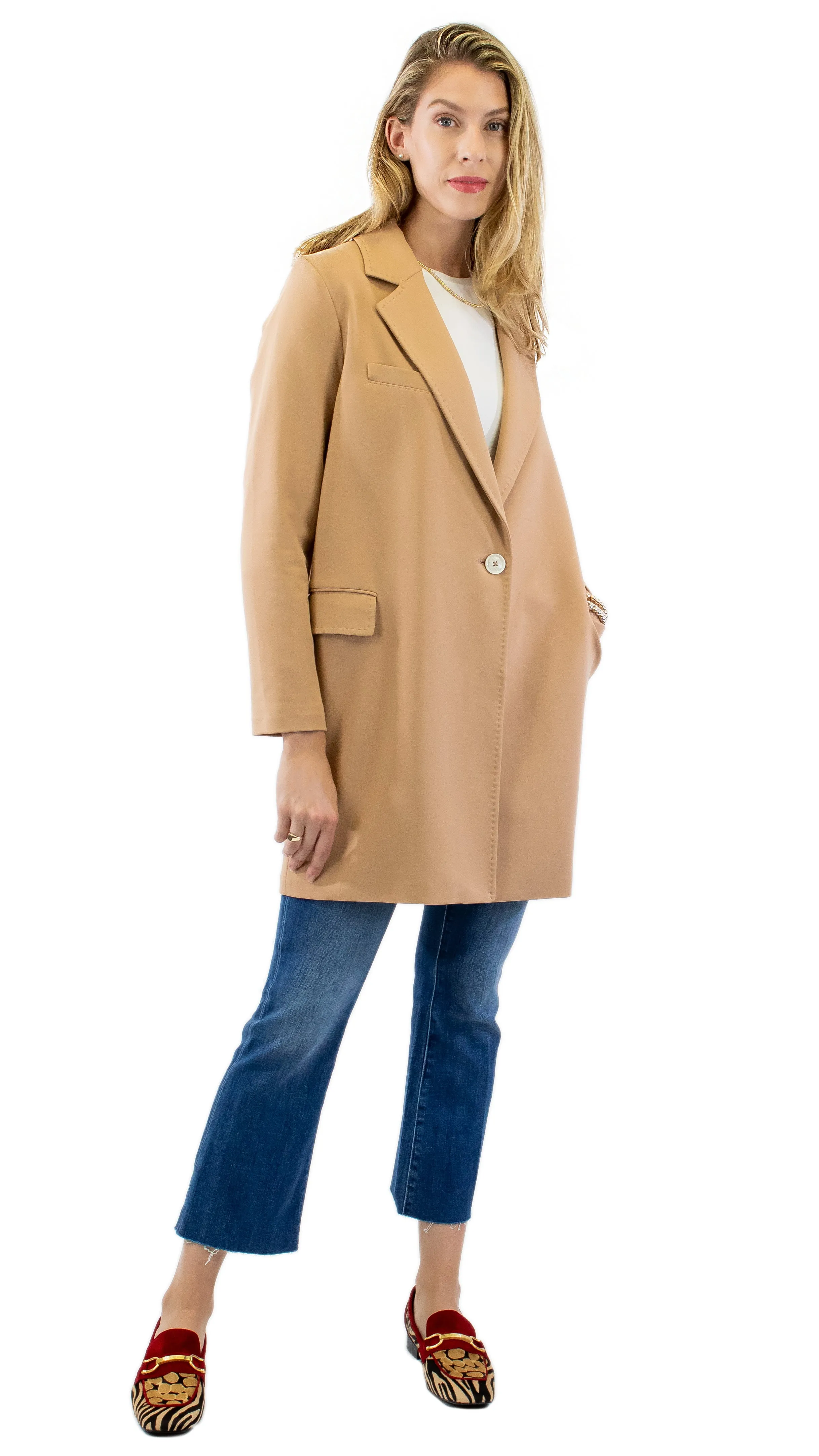 Masculine Coat - Camel
