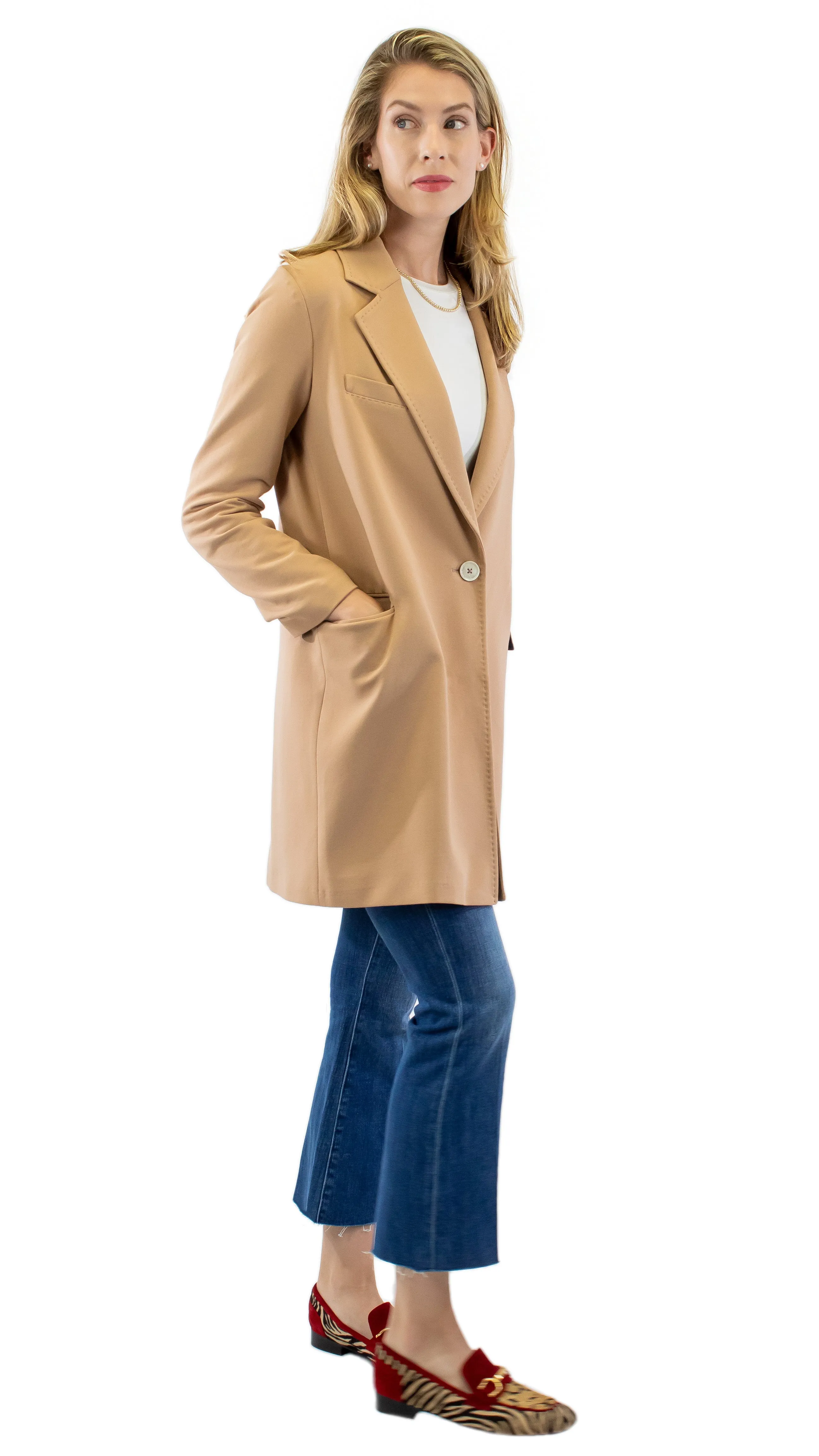 Masculine Coat - Camel