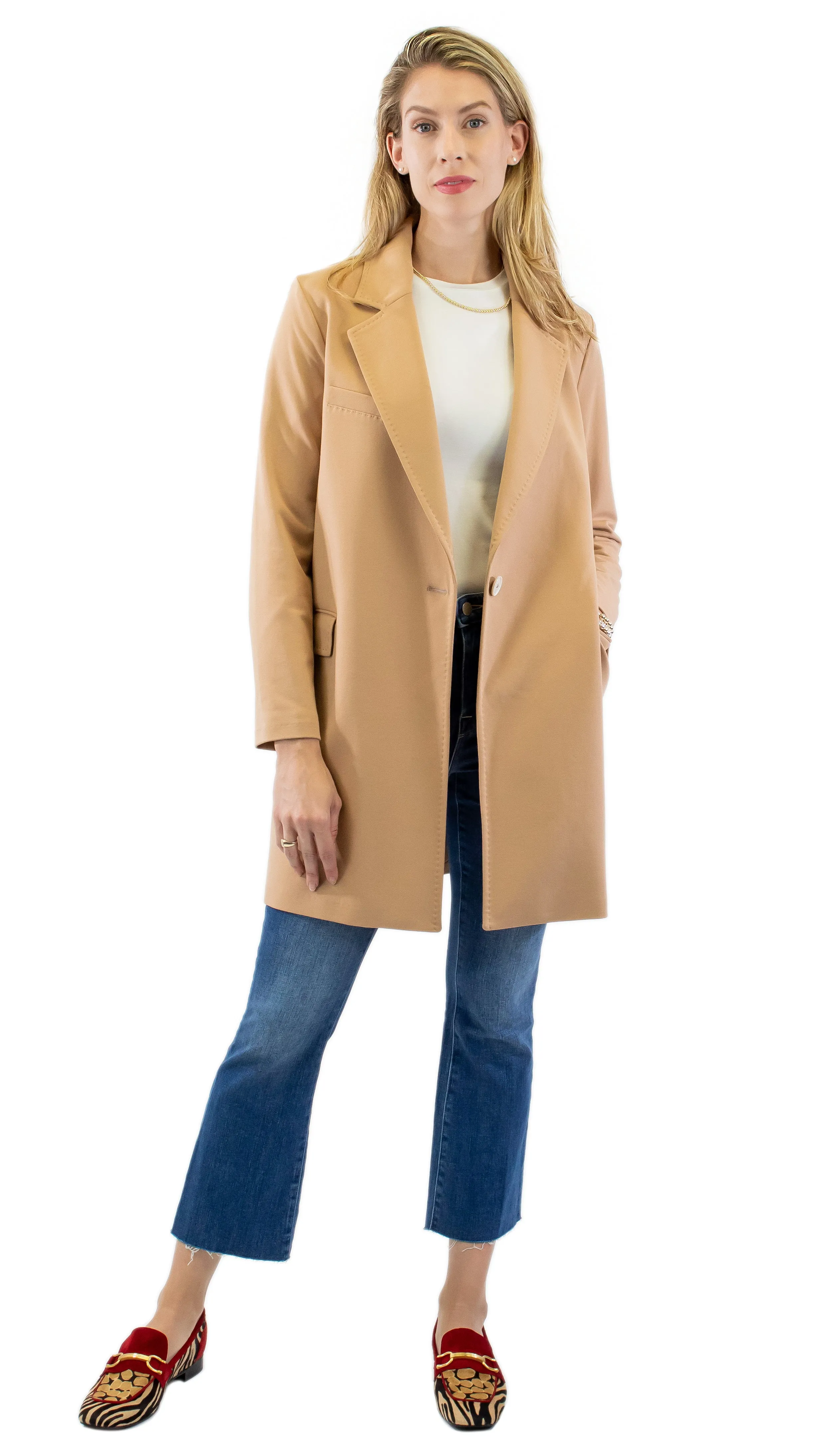 Masculine Coat - Camel