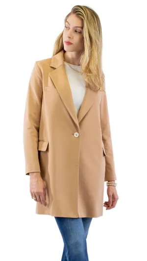 Masculine Coat - Camel