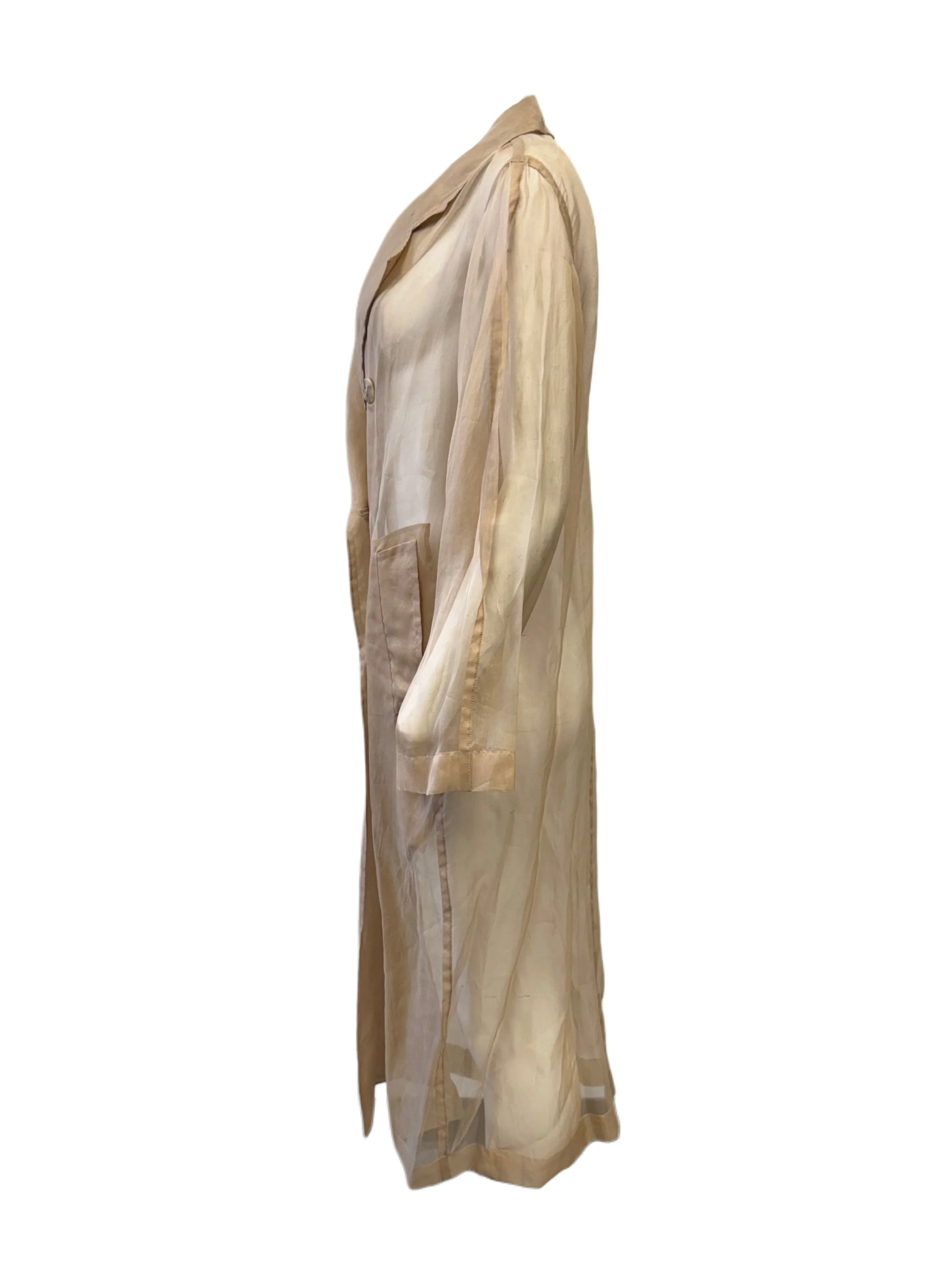 Max Mara Women's Camel Materia Button Closure Coat NWT