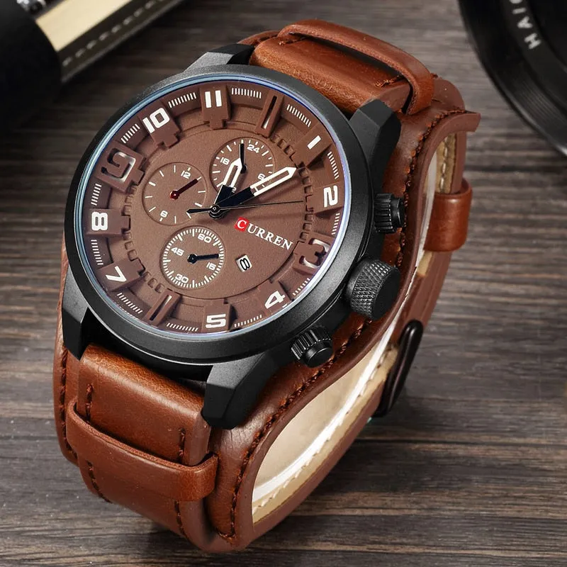 Men's Watches Top Brand Luxury Business Quartz Watch